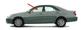 Driver Left Side Front Door Window Door Glass U.S.A Built Style Compatible with Toyota Camry 2002-2006 Models