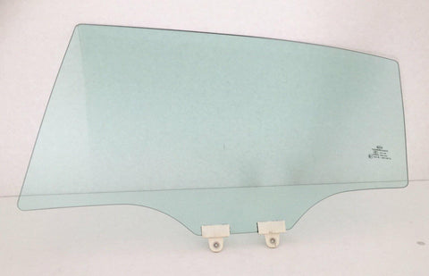 Driver Left Side Rear Door Window Door Glass Compatible with Honda Civic 4 Door Sedan 2012-2015 Models