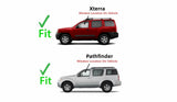 Driver Left Side Front Door Window Door Glass Compatible with Nissan Pathfinder 2005-2012 Models/Nissan Xterra 2005-2015 Models