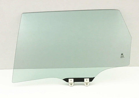 Driver Left Side Rear Door Window Door Glass Compatible with Honda Fit 4 Door Hatchback 2015-2020 Models
