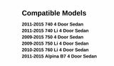OEM Tempered Passenger Right Side Front Door Window Door Glass Compatible with BMW 740i / 740Li / 750i / 750Li / 760Li / Alpina B7 2009-2015 Models