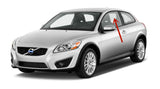 Driver Left Side Door Window Door Glass Compatible with Volvo C30 2 Door Hatchback 2008-2013 Models