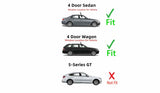 Passenger Right Side Front Door Window Door Glass Compatible with BMW 525i 528i 528xi 530i 530xi 535i 535xi 545i 550 550i M5 2004-2010 Models