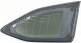 Chrome Moulding Style With Antenna Driver Left Side Quarter Window Quarter Glass Compatible with Toyota Highlander 2020-2025 Models