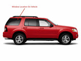 Tempered Passenger Right Side Quarter Window Glass Compatible with Ford Explorer / Mercury Mountaineer 2003-2010 4-Door Models
