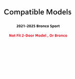 Driver Left Side Quarter Window Quarter Glass Compatible with Ford Bronco Sport 2021-2025 Models (Not for Bronco)