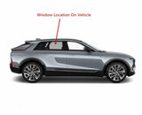 Tempered Passenger Right Side Rear Door Window Door Glass Compatible with Cadillac Lyriq 2023-2025 Models