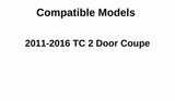 Driver Left Side Door Window Door Glass Compatible with Scion TC 2 Door Coupe 2011-2016 Models