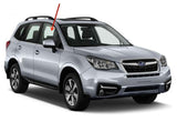 Passenger Right Side Front Door Window Door Glass Compatible with Subaru Forester 2014-2018 Models