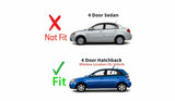 Driver Left Side Rear Door Window Door Glass Compatible with Kia Rio5 4 Door Hatchback 2006-2011 Models