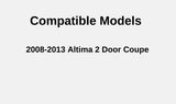 Tempered Driver Left Side Door Window Door Glass Compatible with Nissan Altima 2-Door Coupe 2008-2013 Models