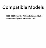Passenger Right Side Rear Quarter Window Quarter Glass Compatible with Nissan Frontier Pickup 2005-2021 /Suzuki Equator 2009-2012 2 Door Extended Cab Models