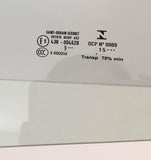 OEM Driver Left Side Door Window Door Glass Compatible with Fiat 500 / 500C / 500e 2012-2019 Models