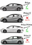 Driver Left Side Rear Door Window Door Glass Compatible with Toyota Prius / Prius Prime 2016-2022 Models
