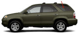 NAGD Driver Left Side Quarter Window Quarter Glass Compatible with Acura MDX 2001-2006 SUVs