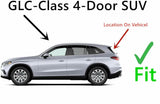 Heated With Antenna Without Alarm Wire Style Back Window Back Glass Compatible with Mercedes Benz GLC300 & GLC43 AMG 2023-2024 Models