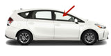 Passenger Right Side Front Door Window Door Glass Compatible with Toyota Prius V 4 Door Hatchback 2012-2018 Models