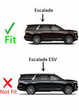 With Sensor Style Tempered Passenger Right Side Quarter Window Quarter Glass Compatible with Cadillac Escalade 2021-2026 Models ( Not For Escalade ESV)