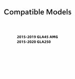 Passenger Right Side Rear Door Window Door Glass Compatible with Mercedes Benz GLA250 2015-2020 / GLA45AMG 2015-2019 Models