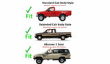 Driver Side Front Door Glass Door Window Door Glass W/Vent Window Compatible with Toyota Pickup Truck 1989-1995 Models / 4Runner 1990-1991 Models