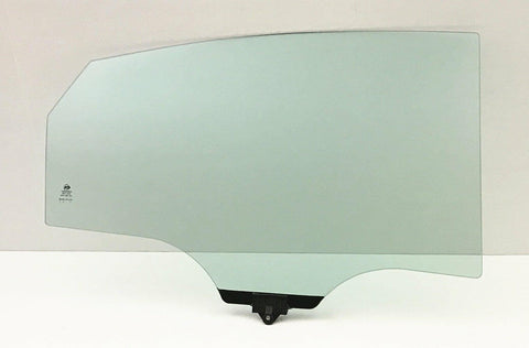 Passenger Right Side Rear Window Glass Compatible with Hyundai Sonata 4-Door Sedan 2015-2019 Models (Not For Sonata Hybrid)