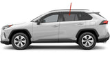 Driver Left Side Rear Door Window Door Glass Compatible with Toyota RAV4 / RAV4 Prime / RAV4 Plug-in Hybrid 2019-2025 Models