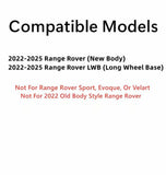 Heated Rear TailGate LiftGate Back Window Back Glass Compatible with Land Rover Range Rover (New) / Range Rover LWB (Long Wheel Base) 2022-2025 Models