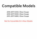 Tempered Driver Left Side Door Window Door Glass Compatible with Mercedes Benz E350 E400 E550 2-Door Coupe 2010-2017 Models