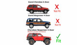 Passenger Right Side Rear Vent Window Vent Glass Compatible with Jeep Cherokee/Jeep Wagoneer 1984-2001 Models