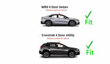 Passenger Right Side Front Door Window Door Glass Compatible with Subaru Crosstrek 2018-2023/ WRX 2022-2025 Models