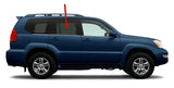 Passenger Right Side Rear Door Window Door Glass Compatible with Lexus GX470 2003-2010 Models