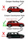 Tempered Privacy Passenger Right Side Rear Door Window Door Glass Compatible with Mini Countryman 2017-2024 Models (Not For Cooper or Clubman)