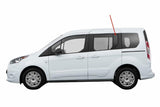 Driver Left Side Rear Vent Window Vent Glass Compatible with Ford Transit Connect Short Wheel Base 2014-2023 Models