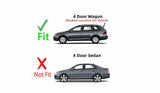 Heated Back Window Back Glass Compatible with Volkswagen Jetta 4 Door Station Wagon 2008-2014 Models