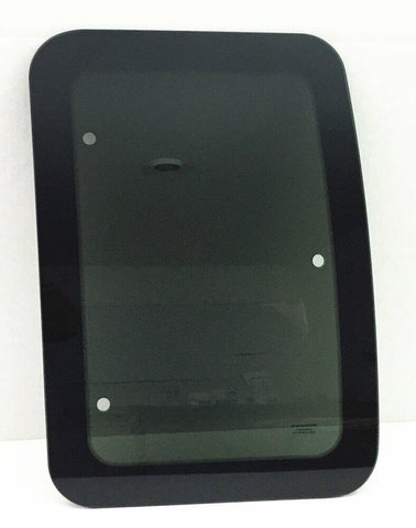 Privacy Movable Driver Left Side Rear Access Door Quarter Glass Quarter Window Compatible with Ford F250 F350 F650 F750 F450 F550 Pickup 2 Door Super Cab 2000-2016 Models