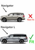 Driver Left Side Quarter Window Quarter Glass Compatible with Lincoln Navigator L 2018-2024 Long Wheel Base Models