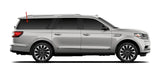 Passenger Right Side Quarter Window Quarter Glass Compatible with Lincoln Navigator L 2018-2024 Long Wheel Base Models
