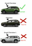 OE Black Moulding Privacy Driver Left Side Quarter Window Quarter Glass Compatible with Jeep Grand Cherokee 2016-2021 Grand Cherokee WK 2022 Models (Not For Cherokee, or Grand Cherokee L)