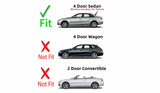 Heated Back Window Back Glass Compatible with Audi A4/ S4/ RS4 4 Door Sedan 2009-2016 Models