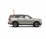 Passenger Right Side Quarter Window Quarter Glass Compatible with Lincoln Navigator Short Wheel Base 2018-2024 Models
