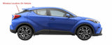 Heated Back Tailgate Window Back Glass Compatible with Toyota C-HR 2018-2022 Models