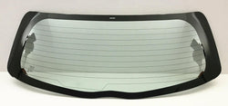 Heated Back Window Back Glass w/o Wiper Hole Style Compatible with Toyota Yaris Hatchback 2012-2019 Models