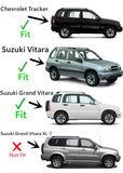 Clear Tempered Passenger Right Side Rear Door Window Door Glass Compatible with Chevrolet Tracker / Suzuki Vitara / Suzuki Grand Vitara 1999-2005 Models (Not For Grand Vitara XL-7)