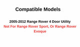 Heated Back Window Back Glass Compatible with Land Rover Range Rover 2005-2012 Models
