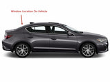 NAGD Back Glass Heated Compatible with Acura ILX 4 Door Sedan 2013-2022 Models