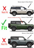 OEM Tempered Passenger Right Side Front Door Window Door Glass Compatible with Ford Bronco 2021-2026 4 Door Models