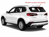 Back Tailgate Window Heated Back Glass Clear Compatible with BMW X5 2019-2026 Models