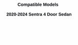 Heated Back Window Back Glass Compatible with Nissan Sentra 2020-2024