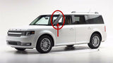 Driver Left Sides Front Windshield Outer Pillar Trim Molding Compatible with Ford Flex 2009-2019 Models