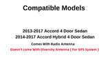 Back Window Glass Heated Compatible with Honda Accord 4 Door Sedan 2013-2017 Models
